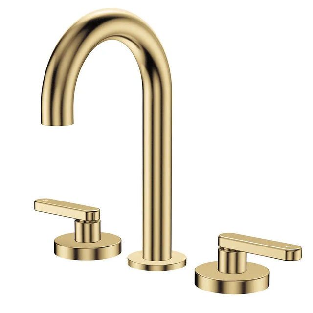 Kaya Round Hob Set, Lever Taps, Urban Brass fienza