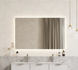 Jasper Rectangular Touchless 900 X 750 Frameless LED Mirror - Three Light Temperatures Poseidonbk