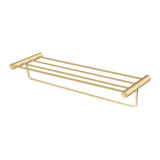 Brushed Brass Shower Shelf Aquaperla