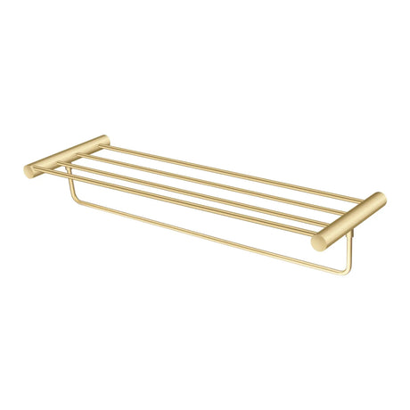 Brushed Brass Shower Shelf Aquaperla