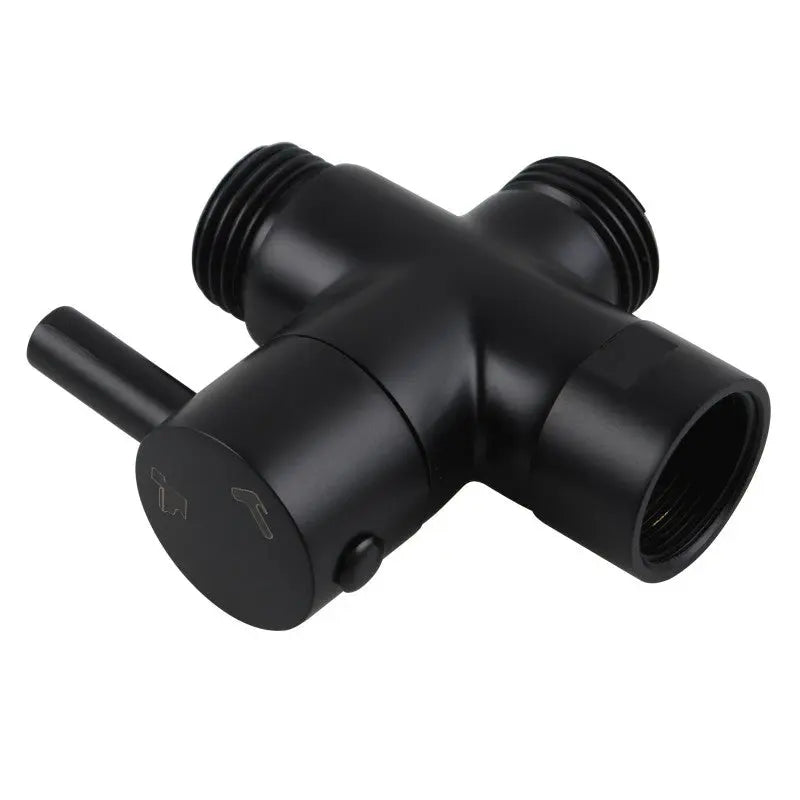 Black Bidet Diverter Aquaperla