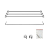 Brushed Nickel Shower Shelf Aquaperla