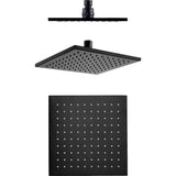 Modena Shower Head, 200mm, Matte Black fienza