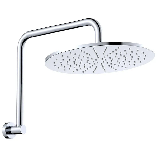 Empire Slim Gooseneck Shower Arm Set, Chrome fienza