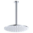 Empire Slim Ceiling Shower 300mm Head, 350mm Drop, Chrome fienza
