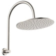 Empire Slim Curved Shower Arm Set, Brushed Nickel fienza