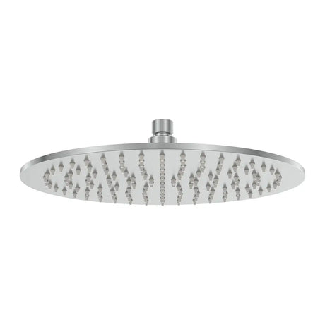 Kaya Outdoor Shower Head, Brushed Stainless Steel fienza