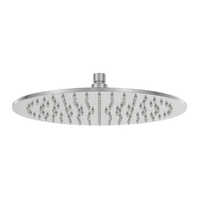 Kaya Outdoor Shower Head, Brushed Stainless Steel fienza