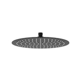 Slice Round Shower Head, 300mm, Matte Black fienza