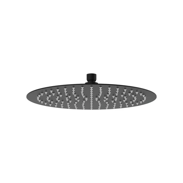 Slice Round Shower Head, 300mm, Matte Black fienza