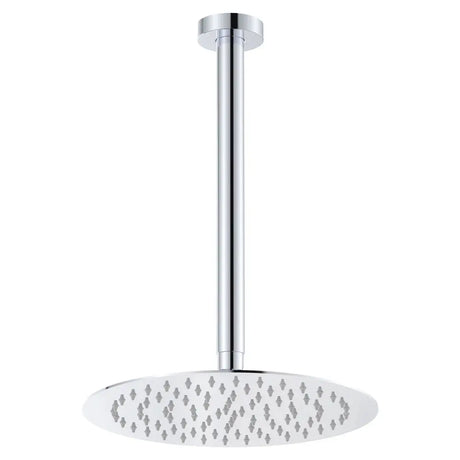 Kaya Ceiling Shower 250mm Head, 350mm Drop, Chrome fienza