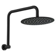 Kaya Gooseneck Shower Arm Set, Matte Black fienza