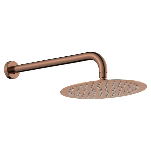 Kaya Shower Arm Set, Brushed Copper fienza