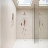 Kaya Shower Arm Set, Brushed Copper fienza
