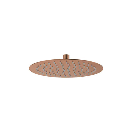 Kaya Shower Head, 250mm, Brushed Copper fienza