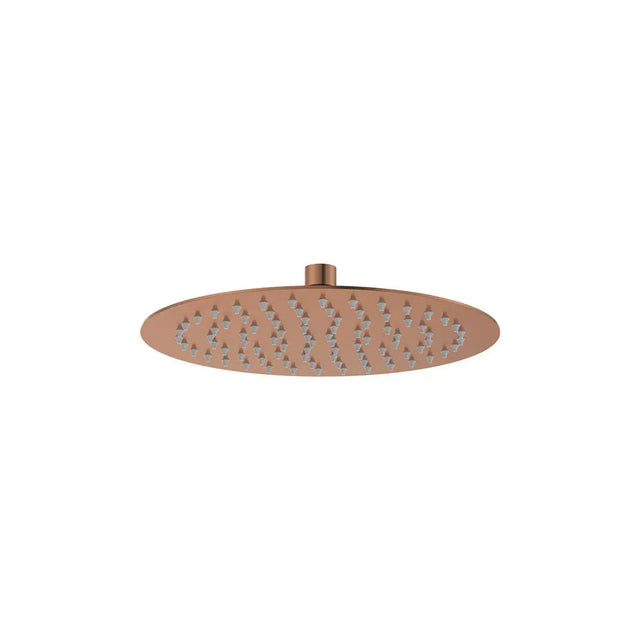 Kaya Shower Head, 250mm, Brushed Copper fienza
