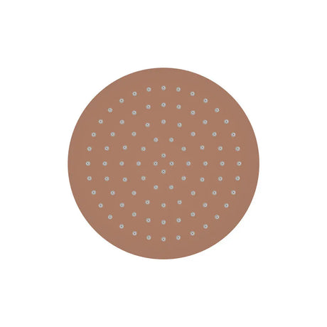 Kaya Shower Head, 250mm, Brushed Copper fienza