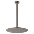 Kaya Ceiling Shower 250mm Head, 350mm Drop, Gun Metal fienza