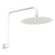 Kaya Gooseneck Shower Arm Set, Matte White fienza