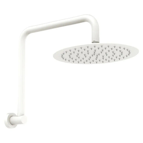 Kaya Gooseneck Shower Arm Set, Matte White fienza