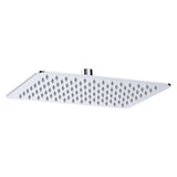 Koko Rectangular Shower Head, Chrome fienza