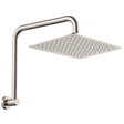 Tono Gooseneck Shower Arm Set, Brushed Nickel fienza