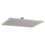 Koko Rectangular Shower Head, Brushed Nickel fienza