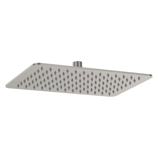 Koko Rectangular Shower Head, Brushed Nickel fienza