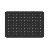 Koko Rectangular Shower Head, Matte Black fienza