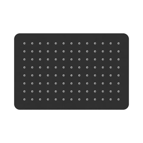 Koko Rectangular Shower Head, Matte Black fienza