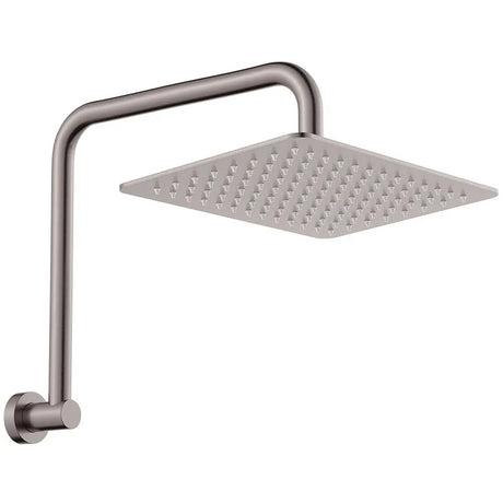 Tono Gooseneck Shower Arm Set, Gun Metal fienza