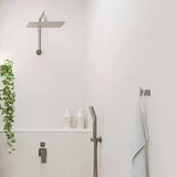 Tono Gooseneck Shower Arm Set, Gun Metal fienza