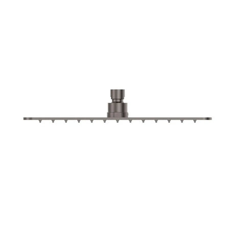 Koko Rectangular Shower Head, Gun Metal fienza