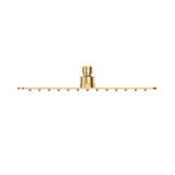 Koko Rectangular Shower Head, Urban Brass fienza