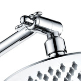 Slice Round Swivel Arm Wall Shower fienza