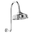 Lillian Wall Arm Shower Set, Chrome fienza