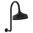 Lillian Wall Arm Shower Set, Matte Black fienza