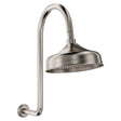 Lillian Wall Arm Shower Set, Brushed Nickel fienza