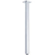 Square Chrome Ceiling Dropper, 600mm fienza