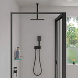 Round Shower Dropper, 300mm, Matte Black fienza