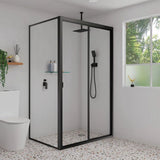 Round Shower Dropper, 300mm, Matte Black fienza