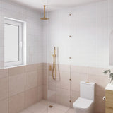 Round Shower Dropper, 300mm, Urban Brass fienza