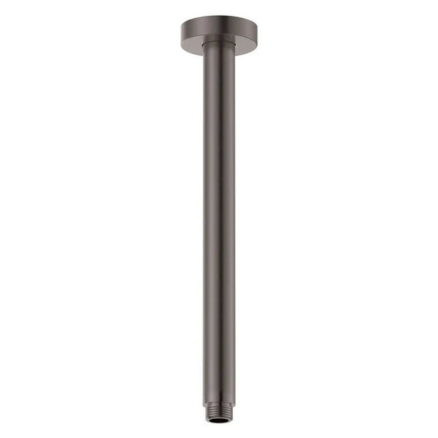 Round Shower Dropper, 300mm, Gun Metal fienza