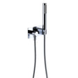 Isabella Hand Shower, Rectangular Plate, Chrome fienza