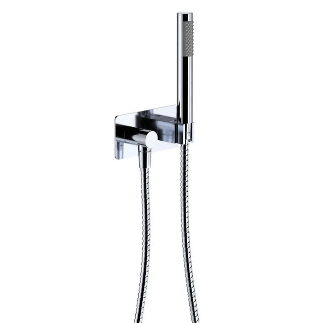 Isabella Hand Shower, Rectangular Plate, Chrome fienza