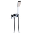 Koko Hand Shower, Rectangular Plate, Chrome fienza