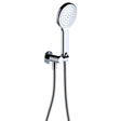 Kaya Hand Shower, Round Plate, Chrome fienza