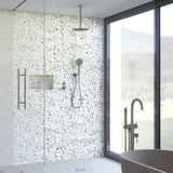 Kaya Hand Shower, Round Plate, Gun Metal fienza