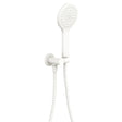 Kaya Hand Shower, Round Plate, Matte White fienza