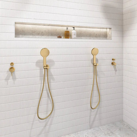 Kaya Hand Shower, Round Plate, Urban Brass fienza